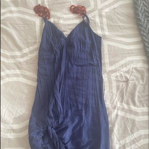 REVOLVE Blue summer dress with beautiful straps